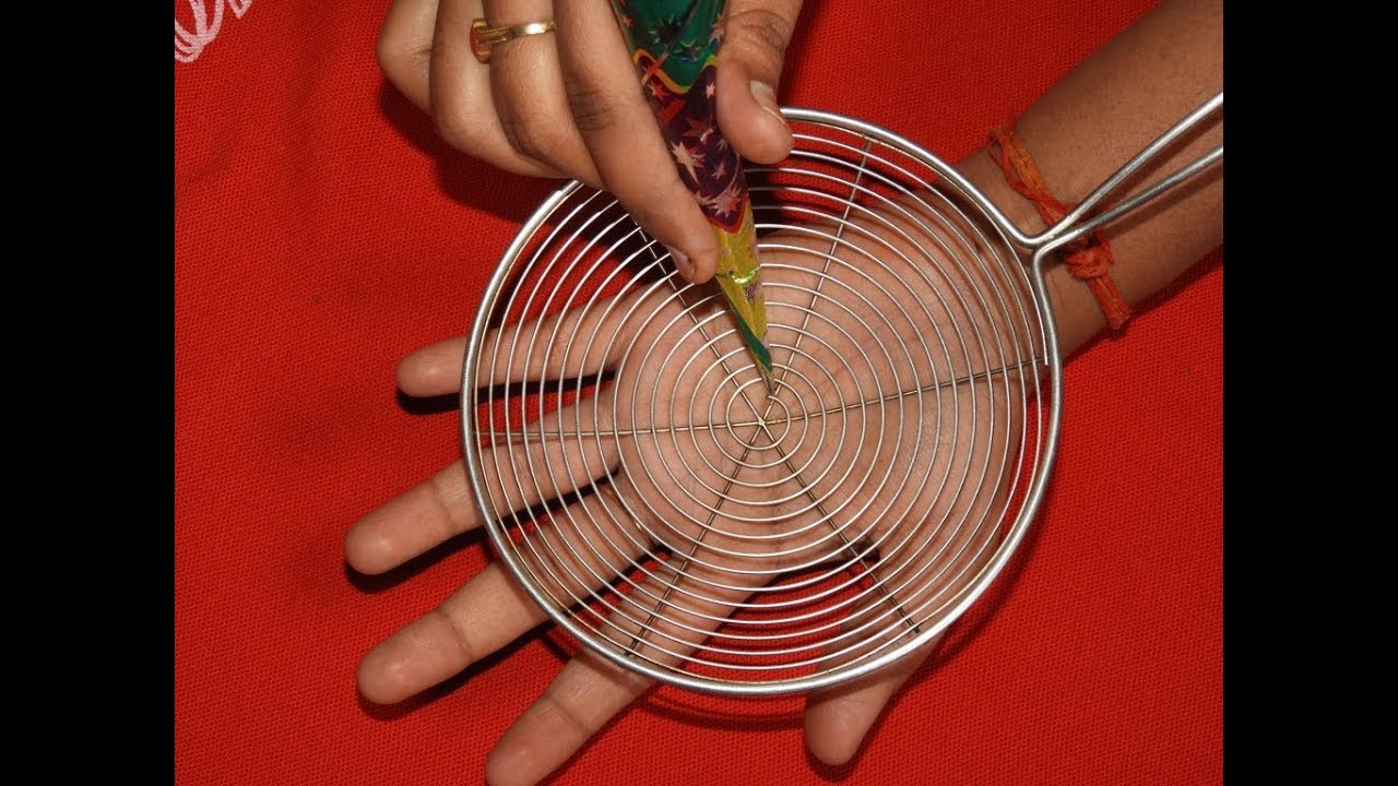 Simple Mehndi Design With The Help Of Kitchen Utensils Simple