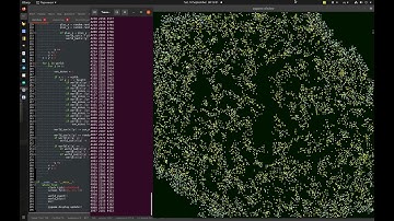 симуляция жизни на python