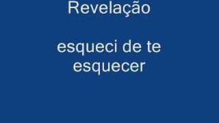 revelação - esqueci de te esquecer chords