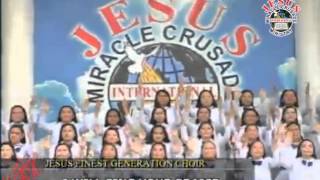 Video thumbnail of "With My Whole Heart by Jesus Finest Generation Choir (JMCIM)"