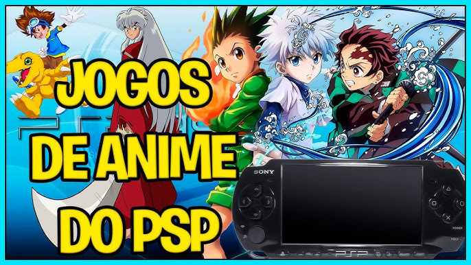 TOP 6 MELHORES JOGOS DE ANIMES PARA CELULAR ANDROID (PPSSPP) 