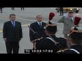 Russia visit France 2000 Anthems (HQ) [Putin Footage]