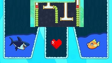 save the fish / pull the pin max level android game save fish pull the pin / mobile game