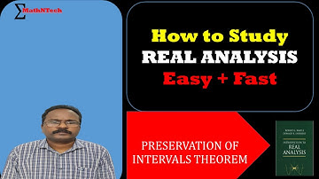 PRESERVATION OF INTERVALS THEOREM