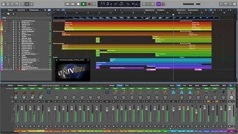 Universal Studio Main Theme (cover by Logic Pro X) - with files