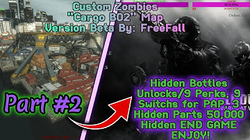 Custom Zombies Solo▐ "Cargo" Map Part #2