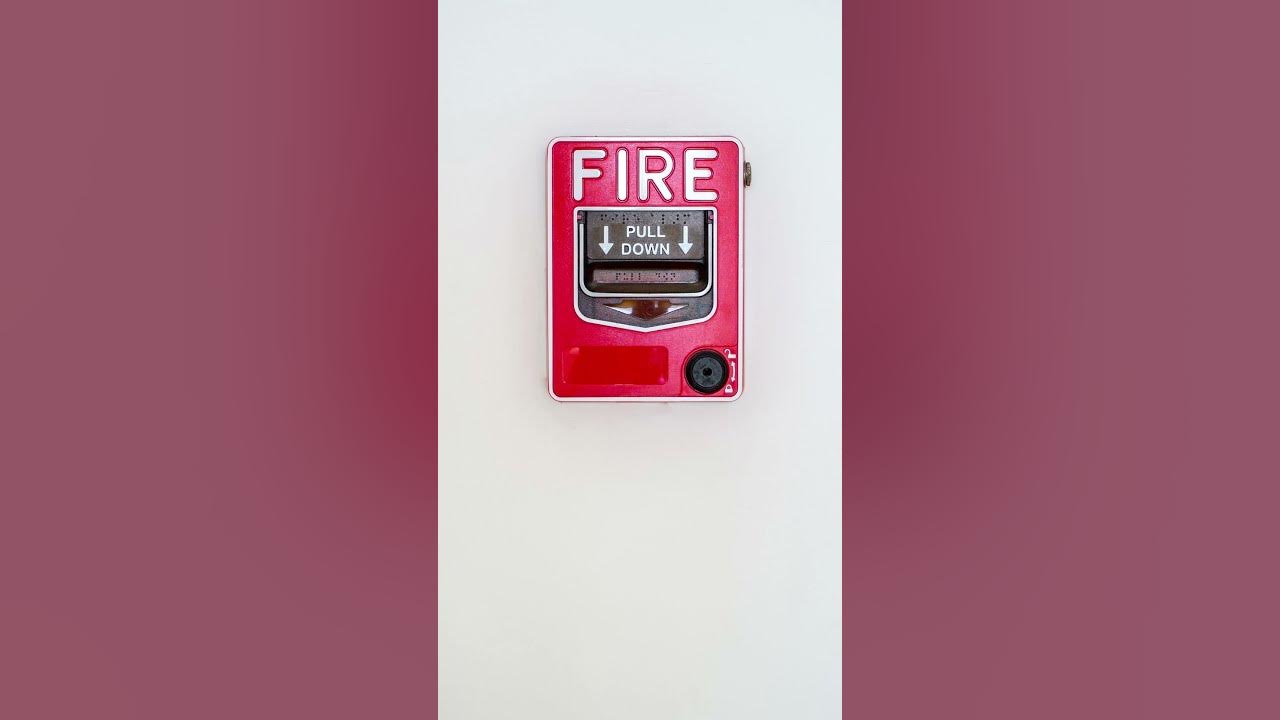 Hotel Fire Alarm sounds Fire alarm System sensor spectralert classic