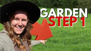How To Start A Garden From Scratch! No Bed, No Soil, Nothing.