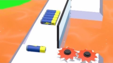 BATTERY RUN 3D- All Levels Gameplay IOS  (Level 1 -3).