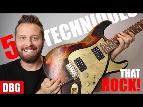 5 Techniques that Make the Guitar so FUN to Play!!