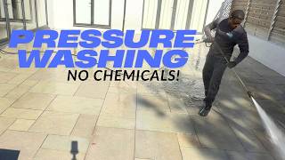 Client Said NO CHEMICALS On This Pressure Washing Clean.....Results Shocked Me! #pressurewashing screenshot 2