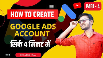google ads account kaise banaye 2022 hindi | How to create a Google ads for youtube laptop se banaen