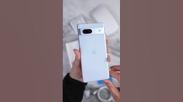 Unboxing Pixel 7a in the Blue Sea Color!