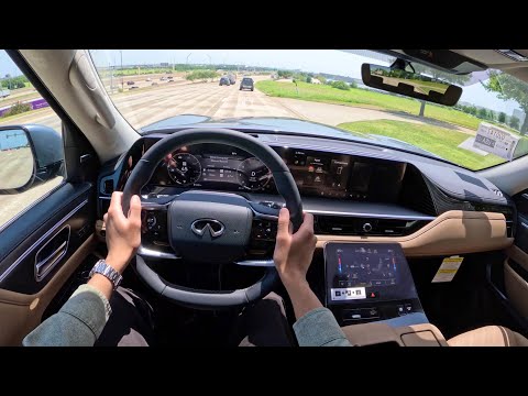 2027 INFINITI QX80 Luxe - POV Test Drive 