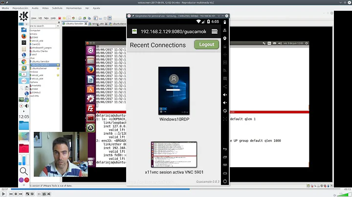 Control remoto de equipos con Guacamole en Ubuntu