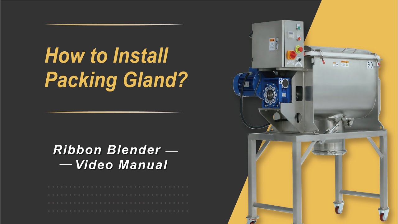 Packing Installer How to Install Packing Gland? - YouTube