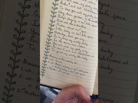 Sun Reborn Lullaby lyrics©️Kat Brown