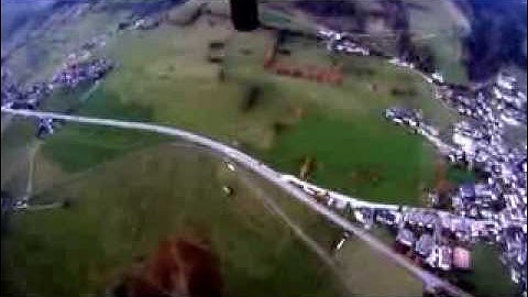 E-flite Apprentice S 15e GoPro flight above Piesendorf