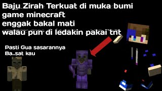 Cara membuat armor terkuat di game minecraft di jamin enggak bakal mati