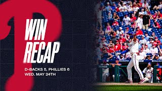D-backs vs. Phillies Game Highlights (5\/24\/23) | MLB Highlights