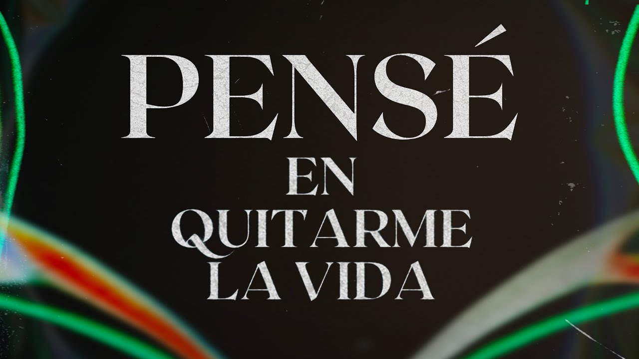 " PENSÉ EN QUITARME LA VIDA " | LYRIC VIDEO - Iker Plan - YouTube
