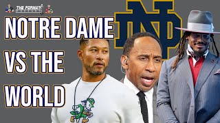 Cam Newton & Stephen A. WRONG About Notre Dame! Dismantling the First Take CFP Lies | Format Podcast