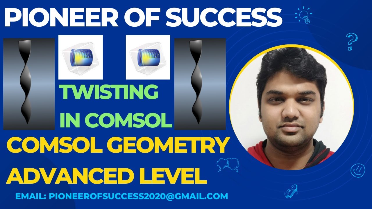 Twisting in comsol geometry comsol geometry twist workplane youtube
