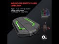 P6-Game Console Keyboard Mouse Converter Adapter Game Controller for PS4//PS3/ Plug and Play