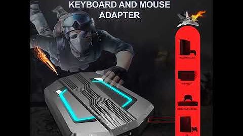 P6-Game Console Keyboard Mouse Converter Adapter Game Controller for PS4//PS3/ Plug and Play