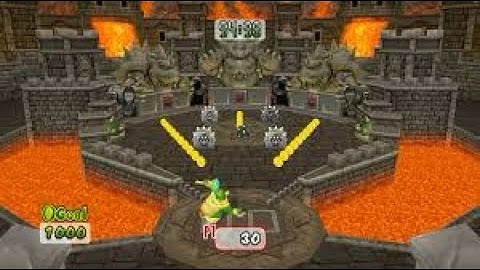 Mario Super Sluggers Bowser Flipperkast