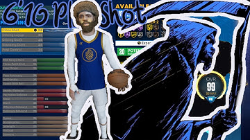 How to make a 6’10 playshot with HOF quick first step in NBA 2K23 (KD Build) #fyp #foryou #nba2k23