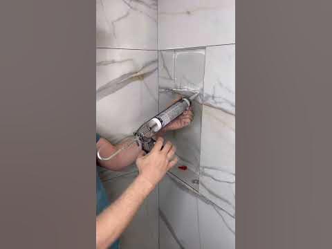 Полочки в душевой - YouTube