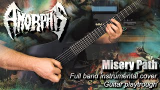 Amorphis - Misery Path Instrumental Cover (Guitar Playthrough + Tabs)