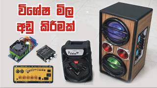 D300  D100 විශේෂ මිල අඩු කිරීමක්  | party box amplifiers Bluetooth mp3 kit boards speakers   sale