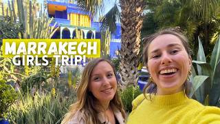 Exploring Marrakech with my best friend! Morocco Vlog 1