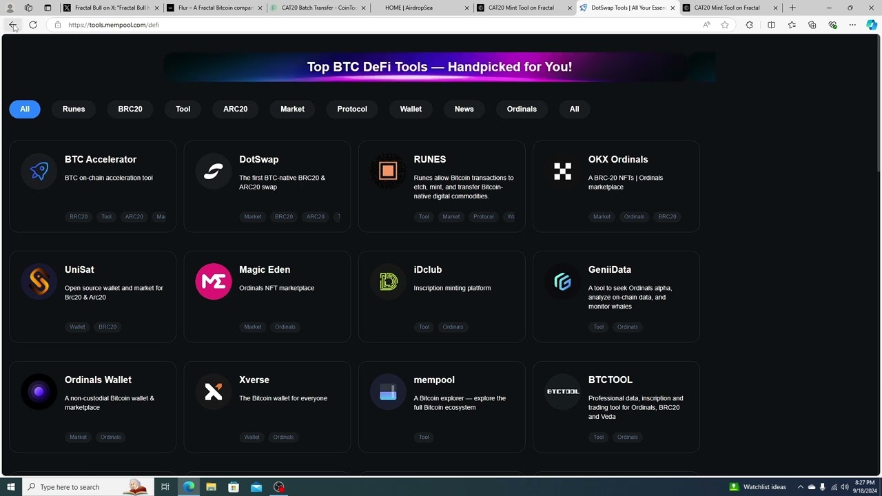 How To Mint Fractal Bull $FBULL Cat20 Token On Fractal Bitcoin?