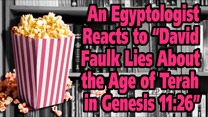 An Egyptologist Reacts to "David Faulk Lies About ...
