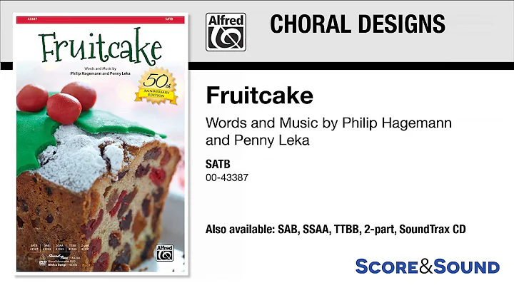Fruitcake, arr. Hagemann and Leka  Score & Sound