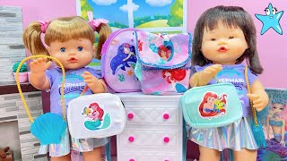 ANI y ONA Cómo ser SIRENAS COOL en el COLEGIO‍♀Vídeos para niñas y niños con Muñecas Nenuco