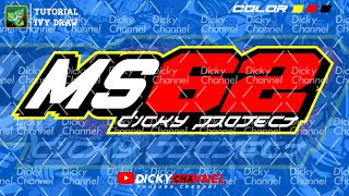 Cara Membuat Logo Keren Ivy Draw