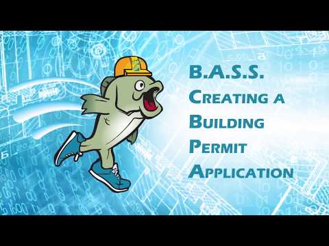 BASS Creating a Building Permit Application