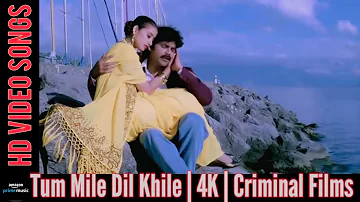 Tum Mile Dil Khile HD Video Song | Criminal Songs | Akkineni Nagarjuna, Manisha Koirala | Kumar Sanu