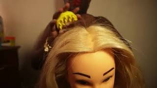 ASMR OBSESSED Girl in Class Brushing & Curling Your Hair  ✂️(personal attention & hair play)