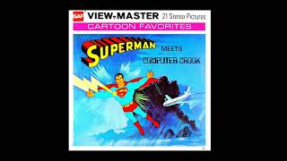View-Master reading of Superman Meets Computer Crook, from the 3D Set- Hörspiel, Hörbuch, D.C.Comics