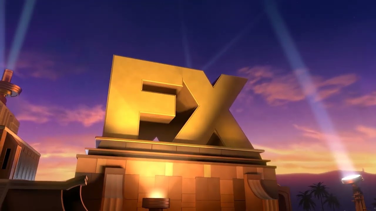 The FX logo in the style of the 20th Century Fox 2009
