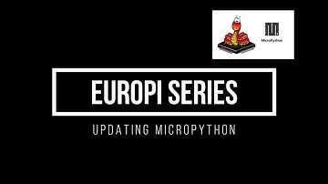 EuroPi Series - Updating Micropython