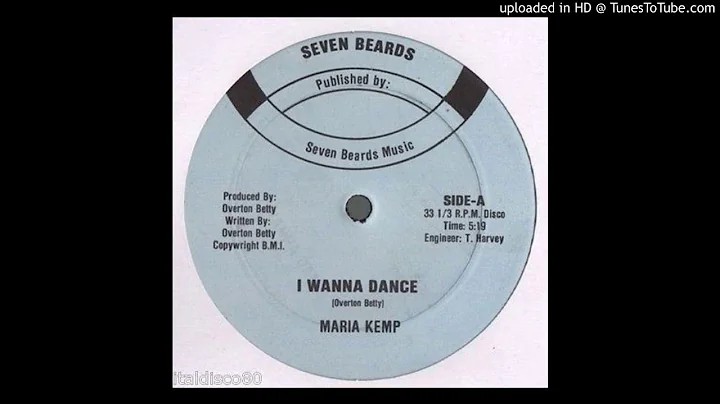 Maria Kemp - I Wanna Dance