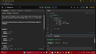 Leetcode 7 | Reverse Integer | Malayalam explanation