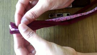 Easy make Designer cloth Belt/Sabi&#39;s creation