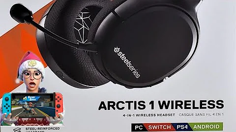 Steel Series arctis 1 wireless for the Nintendo switch Docked